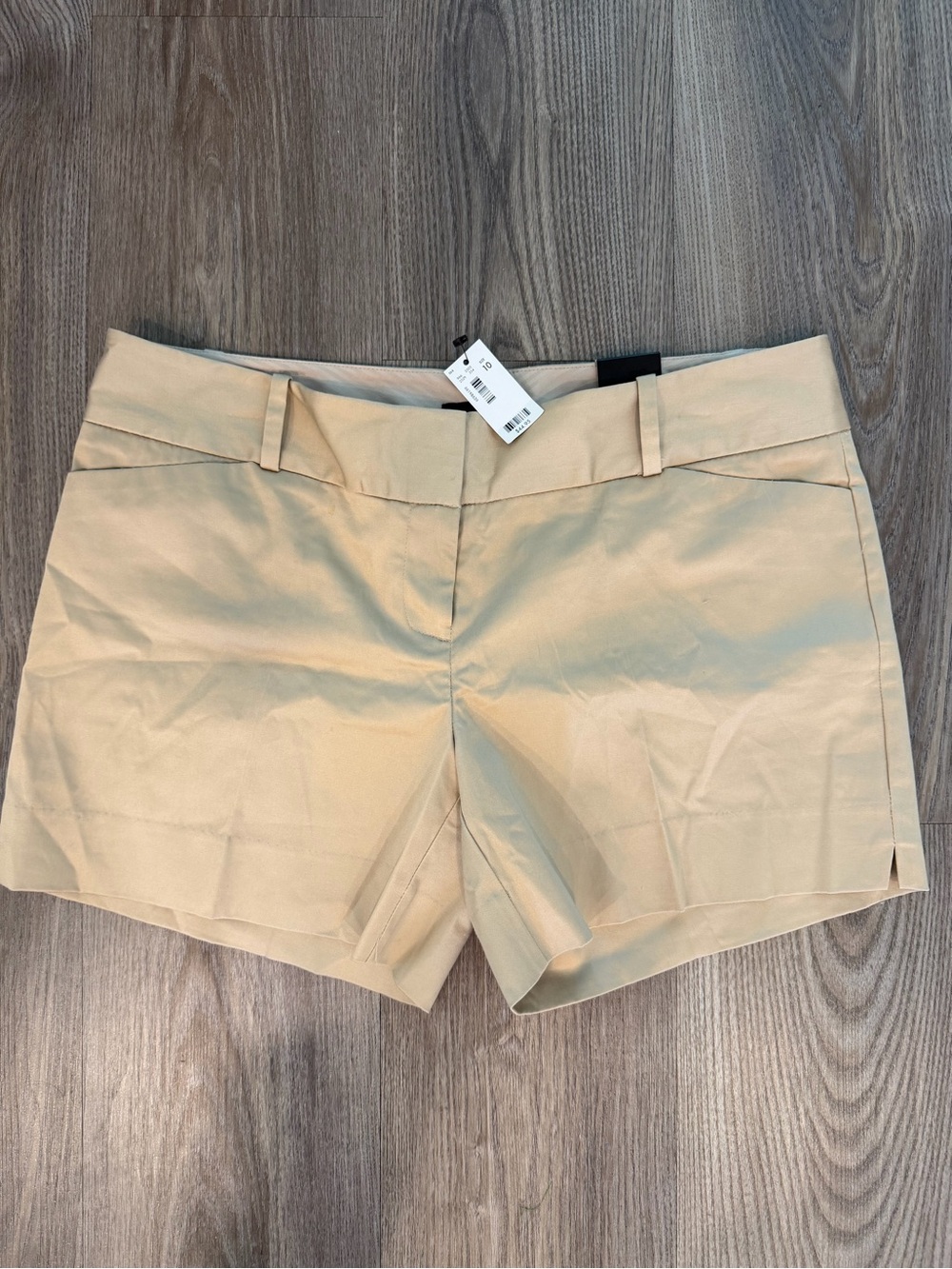 The Limited Light Khaki Tailored Bermuda Shorts